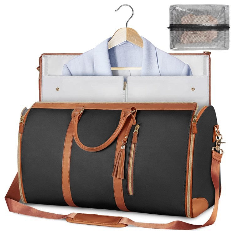 Women's Large Foldable Travel Duffle Bag – Waterproof Carry-On Tote