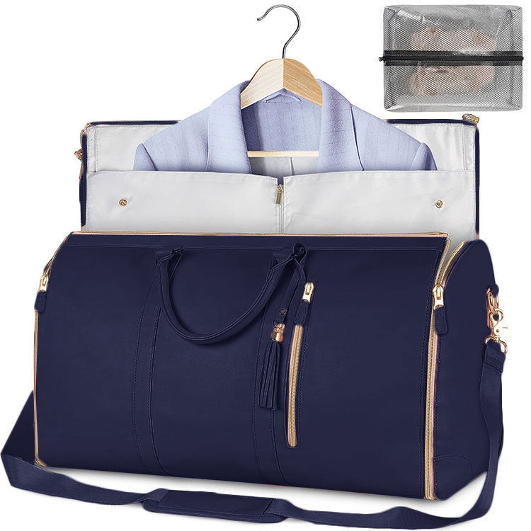 Women's Large Foldable Travel Duffle Bag – Waterproof Carry-On Tote